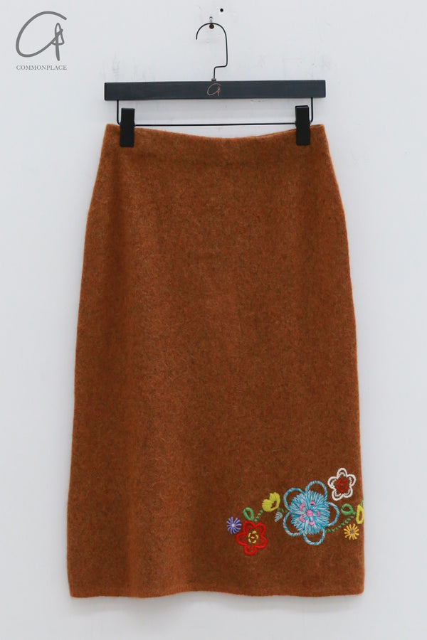 YANYAN KNITS Alpaca Knitted Sweater/Pencil Skirt YYK-YYW24-1961-HUANG Skirt YYK-YYW24-1941